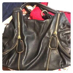 Large leather bag